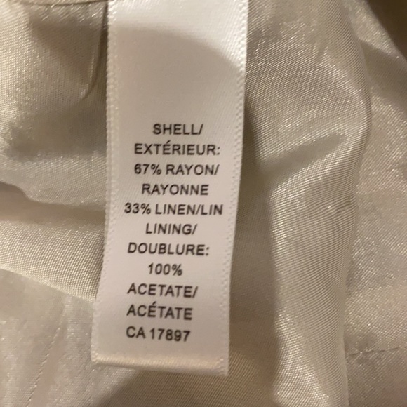 💥💥 SOLD 💥💥 BNWT Banana Republic lined animal print skirt size 8 - Picture 4 of 7